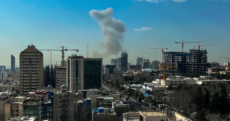 Powerful Explosions Heard in Tehran Amid Rising Tensions Between Iran and Israel