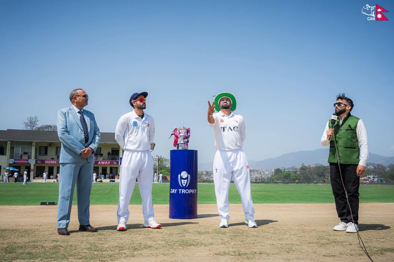 Nepal Police Club Opts to Bowl First Against Tribhuvan Army Club in Jay Trophy Elliot Cup Final