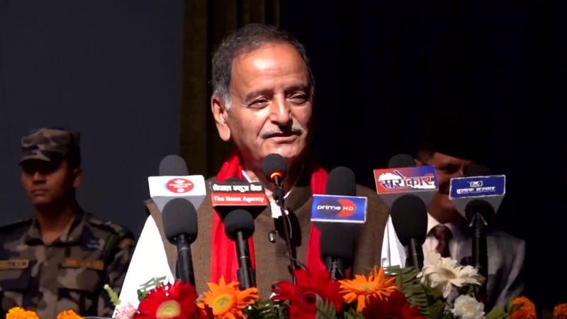 Nepali Congress Leader Sitaula Calls Recent House Election Results Unexpected