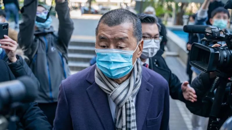 Hong Kong Media Tycoon Jimmy Lai Wins Appeal Against 2022 Fraud Conviction