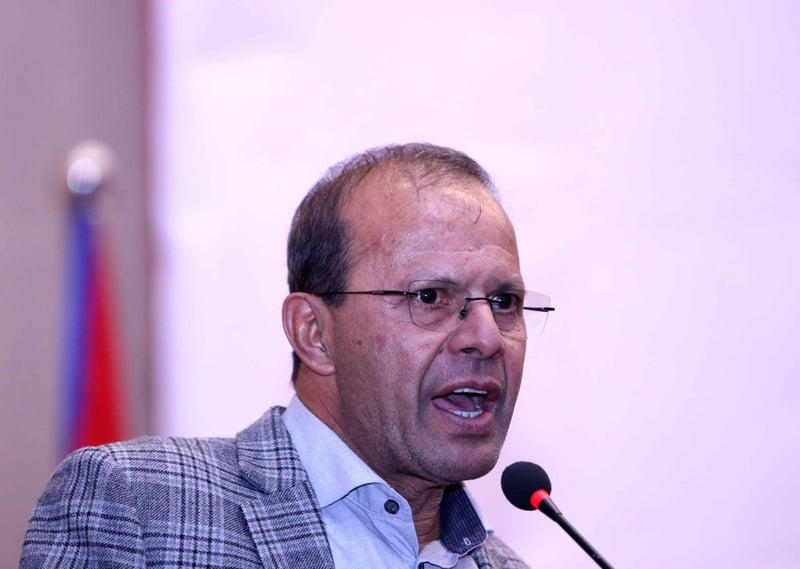 Nepali Congress Leader Rijhal Criticizes Idea of Parliament Without Opposition