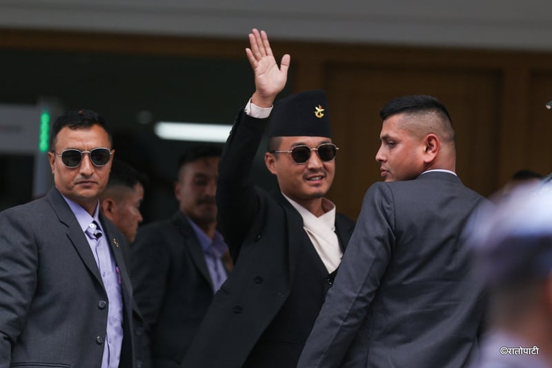 Newly Appointed Ministers Arrive for Cabinet Meeting in Kathmandu