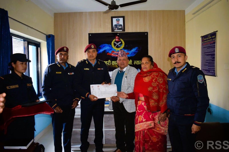 Locals Donate Land for New Police Post in Myagdi, Nepal