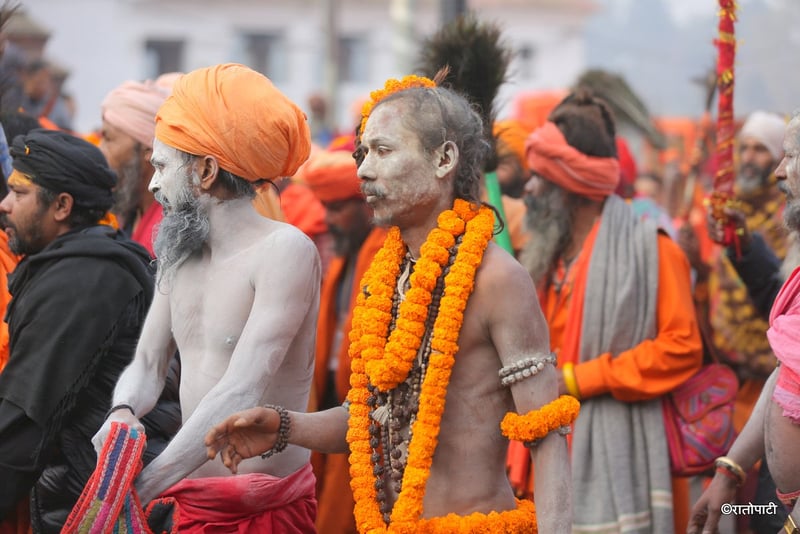 Sadhus and Naga Babas to Receive Offerings and Depart After Mahashivaratri Rituals at Pashupatinath