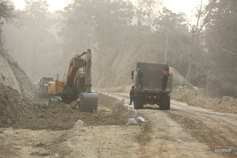 Key Road Section Connecting Dang's Three Constituencies Remains Unpaved for Five Years