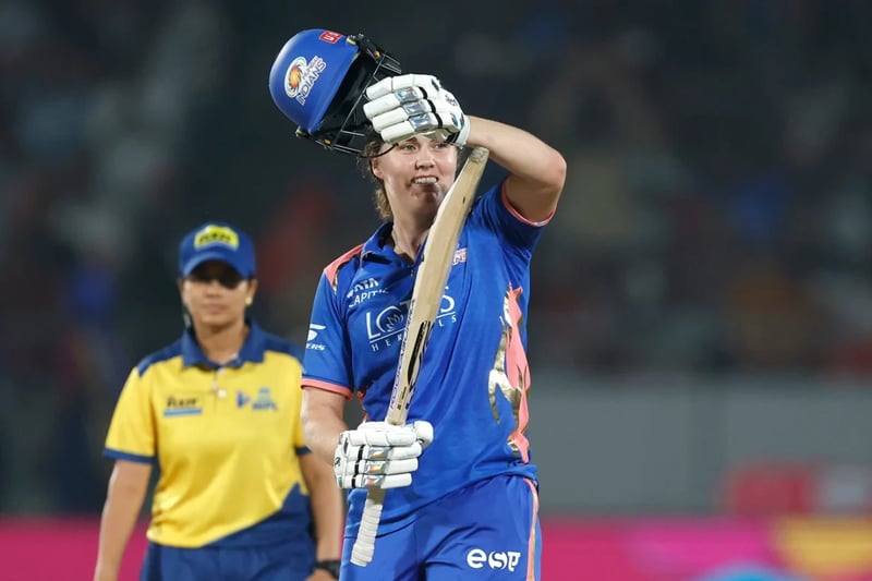 Nat Sciver-Brunt Hits Historic Century as Mumbai Indians Edge Out Bangalore in WPL Thriller
