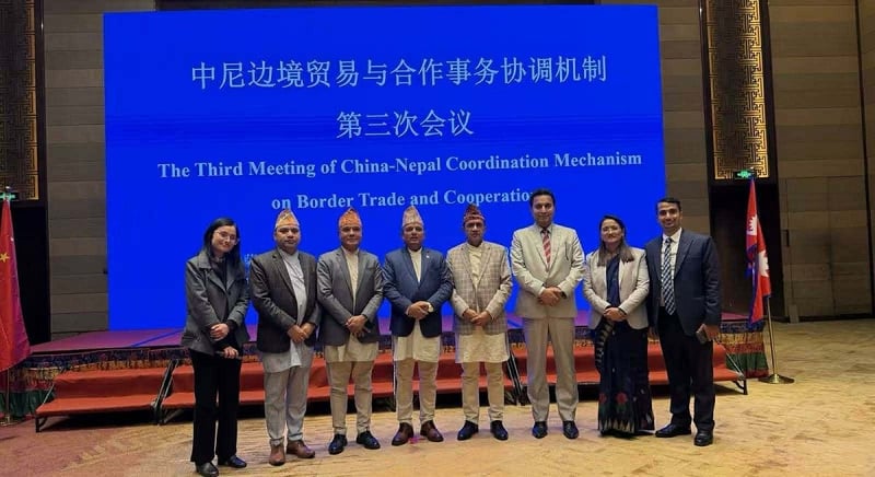 Nepal-China Border Trade Mechanism Concludes Third Meeting in Lhasa with Key Agreements