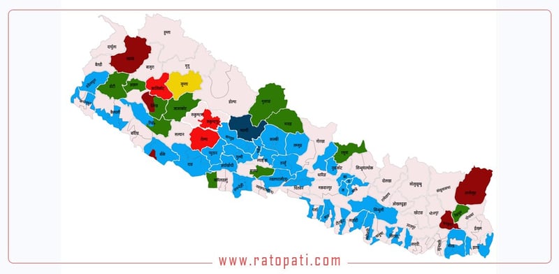 CPN-Maoist Centre Fails to Secure Seats in Four Provinces in House of Representatives Election