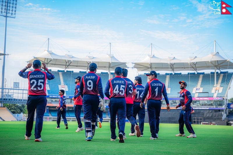 Nepal Cricket Team to Face Canada in Second Practice Match Ahead of T20 World Cup
