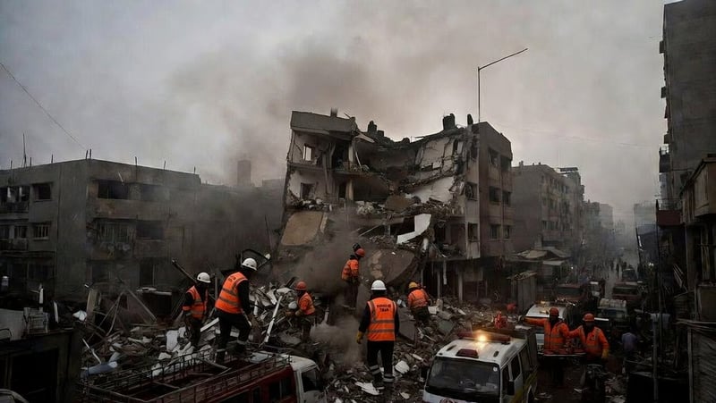 Gas Explosion in Karachi Residential Building Kills 16, Rescue Efforts Underway