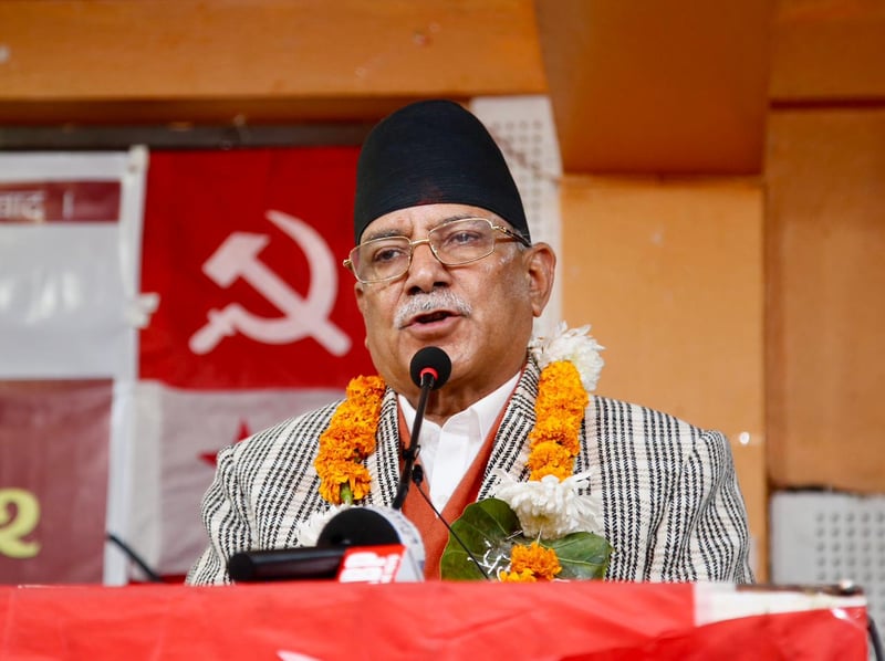 CPN Chairman Prachanda Alleges Global Imperialism Attacking Nepal's Democracy Through Populism