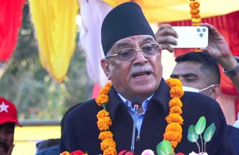 CPN Chairman Prachanda Concludes Rukum East Campaign, Pledges Qualitative Development