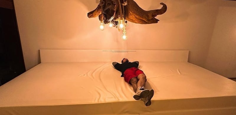 Brazilian Influencer Gains Attention for Custom-Built Bed Designed to Fit Six Wives