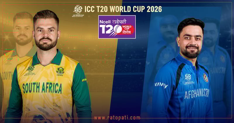 T20 World Cup 2026: South Africa Faces Afghanistan in Crucial Group-D Clash in Ahmedabad