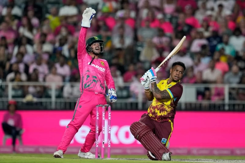 West Indies Edge South Africa in Rain-Affected Pink T20, But Lose Series 2-1