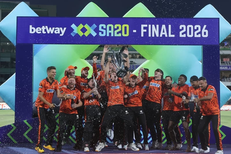 Sunrisers Eastern Cape Clinch SA20 Title for Third Consecutive Time