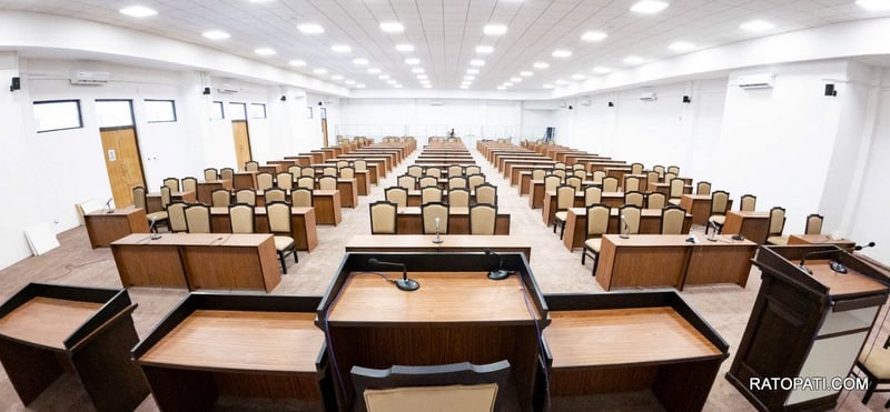 Preparations Finalized for Swearing-in Ceremony of Newly Elected Lawmakers in Temporary Parliament Hall