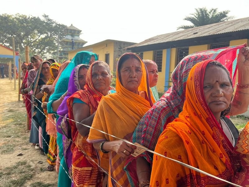 Voter Turnout Reaches 50% in Siraha District