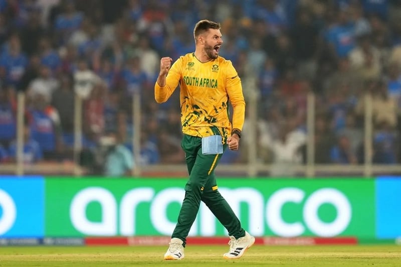 India Struggles in T20 World Cup Super 8 Clash Against South Africa, Losing Five Wickets Early