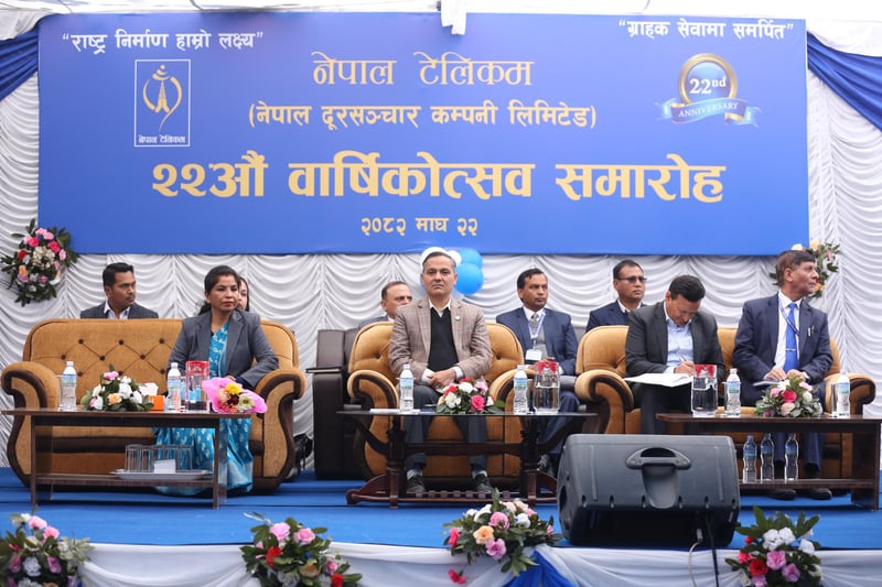 Nepal Telecom Rolls Out Special Offers for 22nd Anniversary Celebration