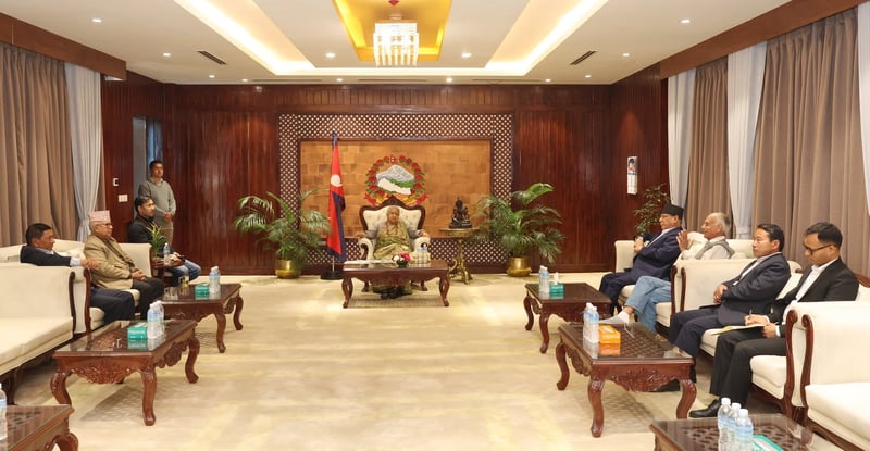 Acting PM Karki Thanks CPN Leaders for Role in Successful Elections