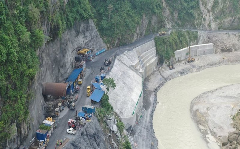 Construction Begins on Permanent Bridge Over Wantang Khola in Tanahun Under Hydropower Project CSR