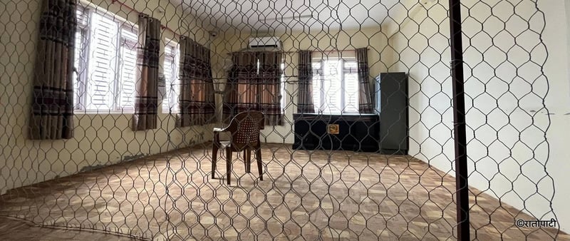 Counting Centers Secured with Fencing and CCTV Ahead of Elections in Mustang