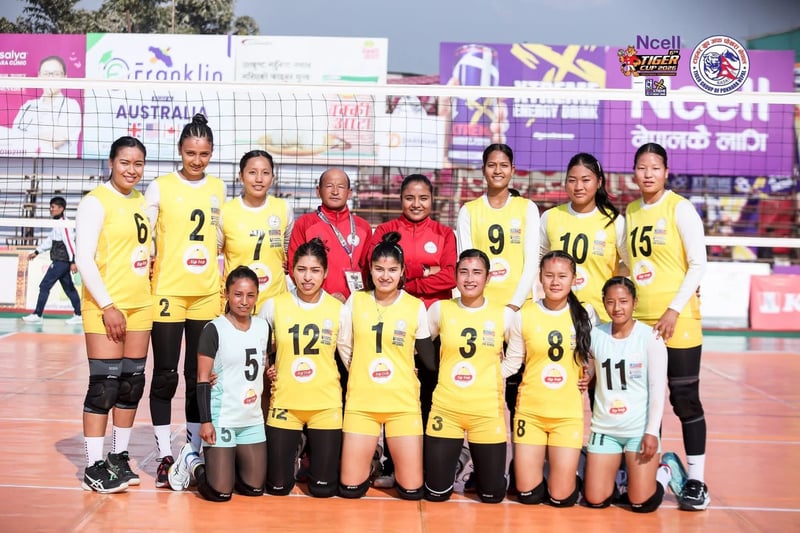 New Diamond Sports Academy Clinches Sixth Edition Tiger Cup Women's Volleyball Title