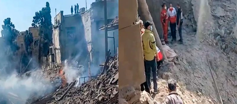 Israel Strikes Tehran and Other Cities; Iran Retaliates with Missile Barrage