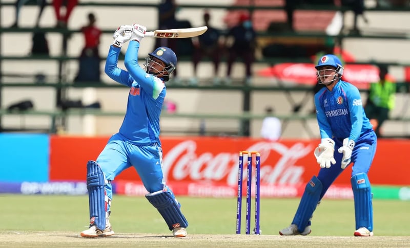 India Sets Record for Largest Run Chase in U19 World Cup History, Reaching Final