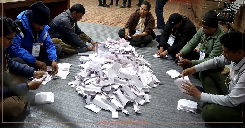 Vote Counting Continues for House of Representatives Election 2082 Proportional Representation