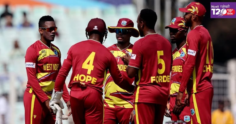 West Indies Conclude T20 World Cup Group Stage Undefeated After Defeating Italy