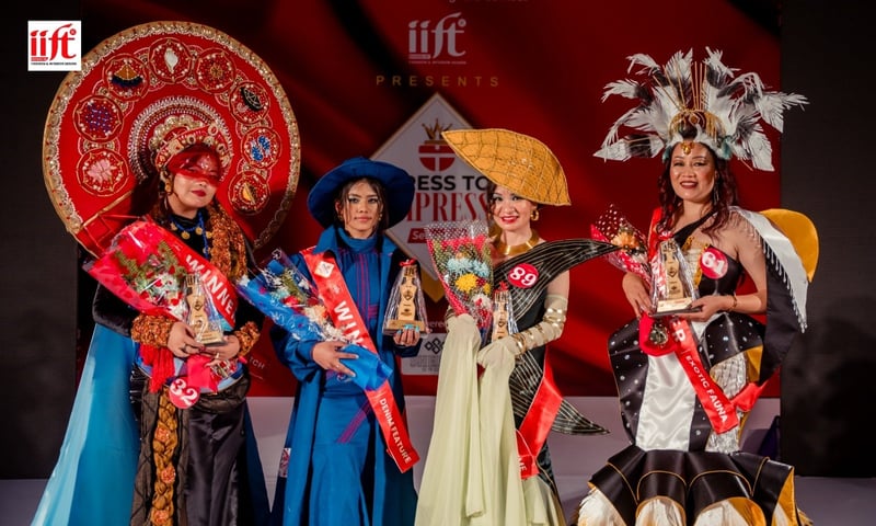 ‘ड्रेस टु इम्प्रेस’ फेसन शोमा चार डिजाइनर उत्कृष्ट