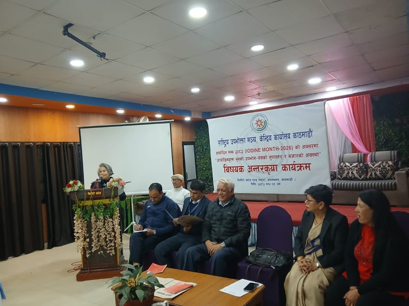 Health Experts Warn Against Excessive Salt Intake, Especially in Children's Diets, Amid 'Iodine Month'