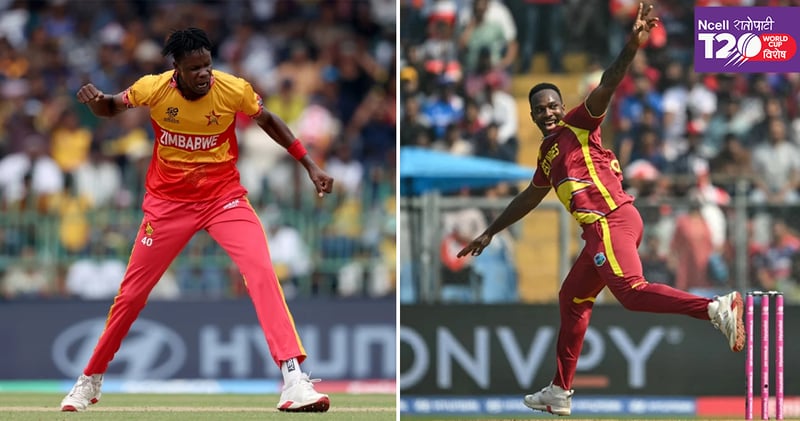 T20 World Cup: Zimbabwe's Unbeaten Run Sets Up Crucial Clash Against West Indies in Mumbai