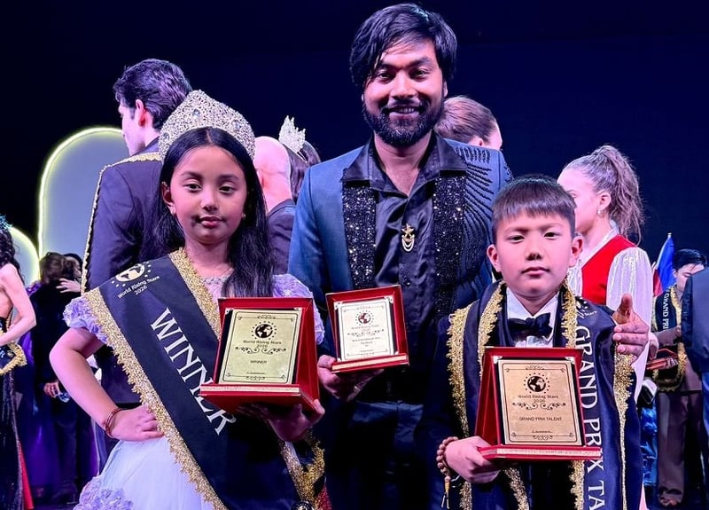 जर्जियाको ‘वर्ल्ड राइजिङ स्टार’ मा नेपाललाई शीर्ष उपाधि