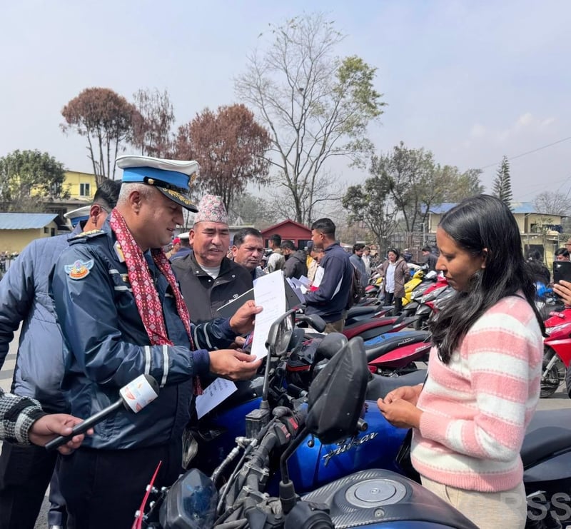 Police Arrest Four in Kathmandu with Two Stolen Scooters