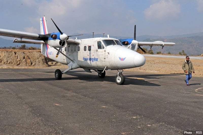 इलाम विमानस्थलमा ११ महिनामा जम्मा ८३ यात्रु, अरूमा कति ?