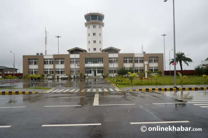 भैरहवामा जनवरीमा शून्य अन्तर्राष्ट्रिय उडान, आन्तरिक कति ?