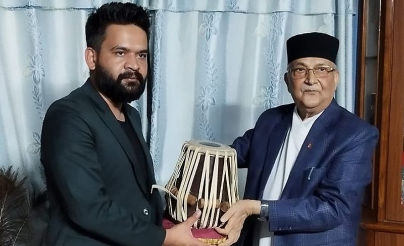 बालेनलाई ओलीले फेसबुकबाट दिए बधाई