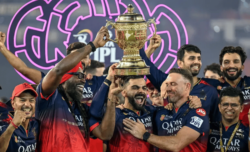 आरसिबीका पाँच ‘होम’ खेल चिन्नास्वामीमा, दुई खेल रायपुरमा हुने