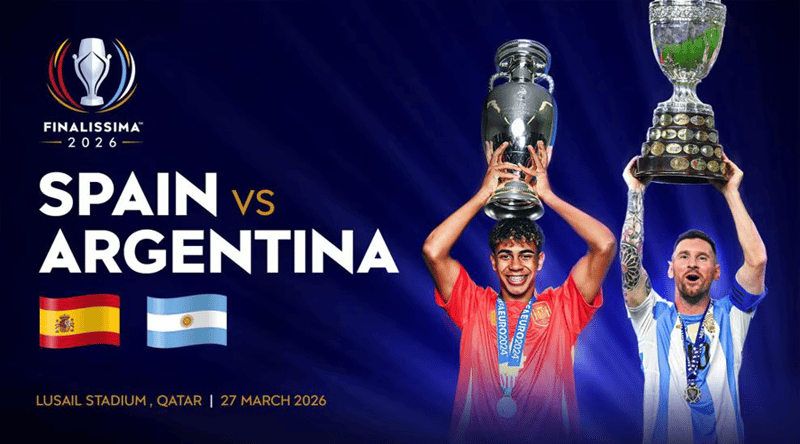 अर्जेन्टिना र स्पेनबीचको फिनालिसिमा रद्द