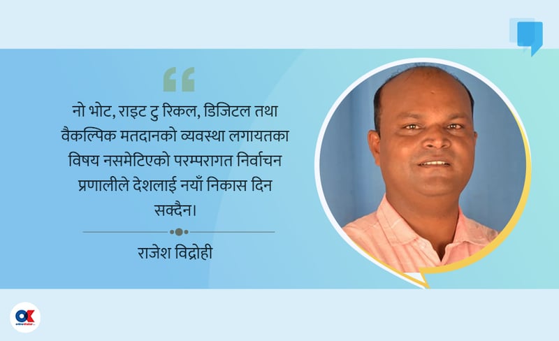 निकासबिनाको निर्वाचनको के अर्थ ?