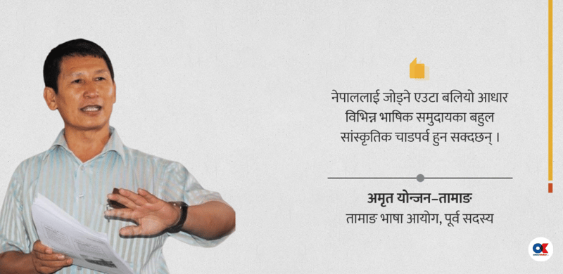 राष्ट्रिय एकताको प्रतीक बन्न सक्छ : तापकेन्द्रित चाडपर्व