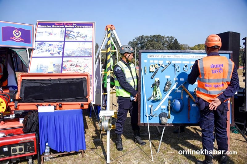 २७ औं भूकम्प सुरक्षा दिवस (तस्बिरहरू)