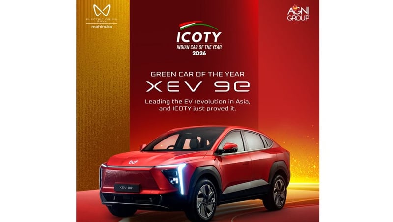 महिन्द्रा ‘एक्सईभी ९ ई’ले पायो इन्डिया कार अफ द इयर २०२६ अवार्ड
