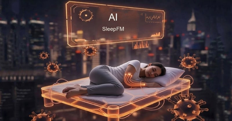 वैज्ञानिकले बनाए नयाँ एआई, जसले निद्राकै आधारमा पत्ता लगाउँछ भविष्यमा लाग्ने रोग