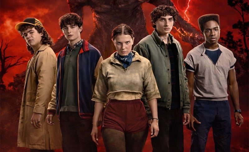 यससाता धेरै हेरिने शीर्ष १० नेटफ्ल्क्सि श्रृंखलामा ‘स्ट्रेन्जर थिङ्स’ को दबदबा