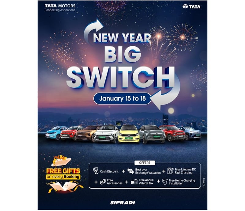 टाटाको ‘बिग स्विच’ अफर, पुराना गाडी साटेर नयाँ अपग्रेड गर्ने अवसर