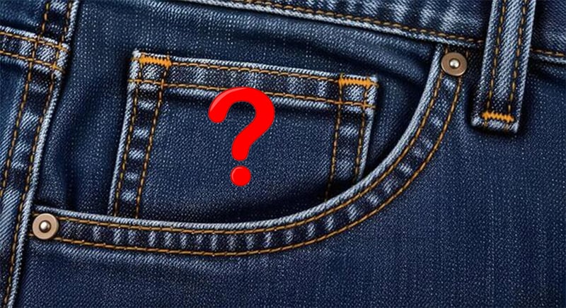 जिन्स पाइन्टमा किन राखिन्छ सानो गोजी ? रोचक छ कारण